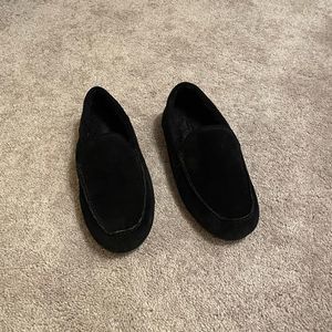 Vince black suede slipper size 10 men - NEW NEVER WORN